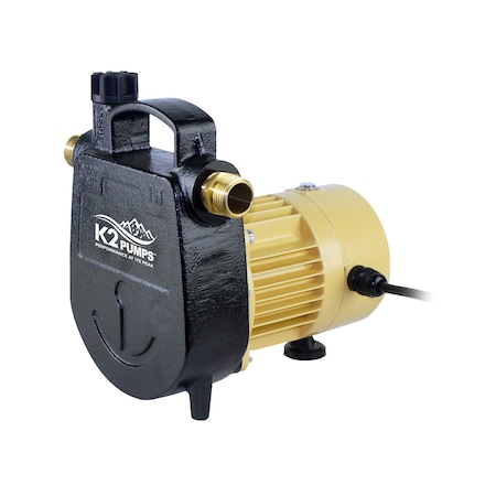 K2 Pumps 1/2 HP Cast Iron Utility Transfer Pump UTT05001K